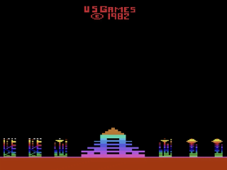 M.A.D. title screen for Atari 2600